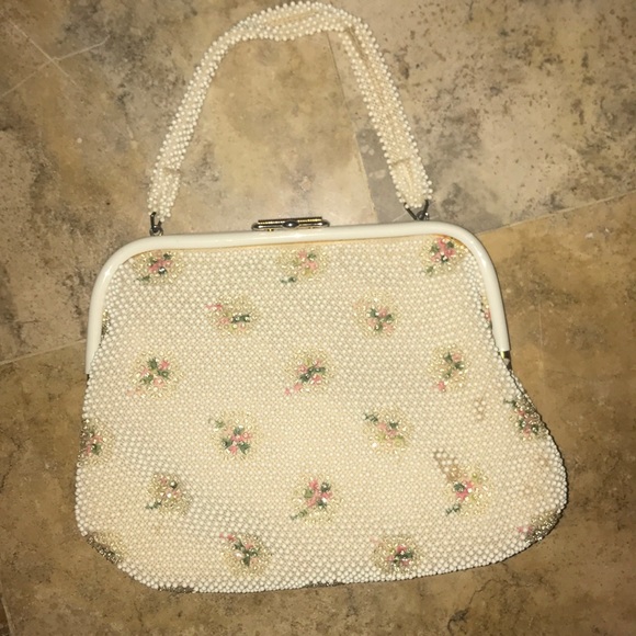 Vintage purse beaded interior & exterior - Picture 3 of 8